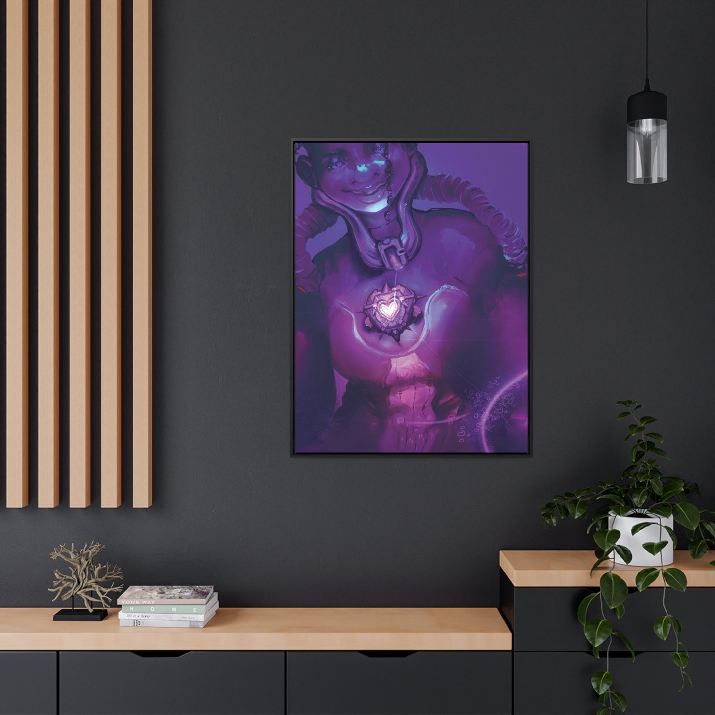 Lovetech(2).exe - Gallery Canvas Wraps, Vertical Frame