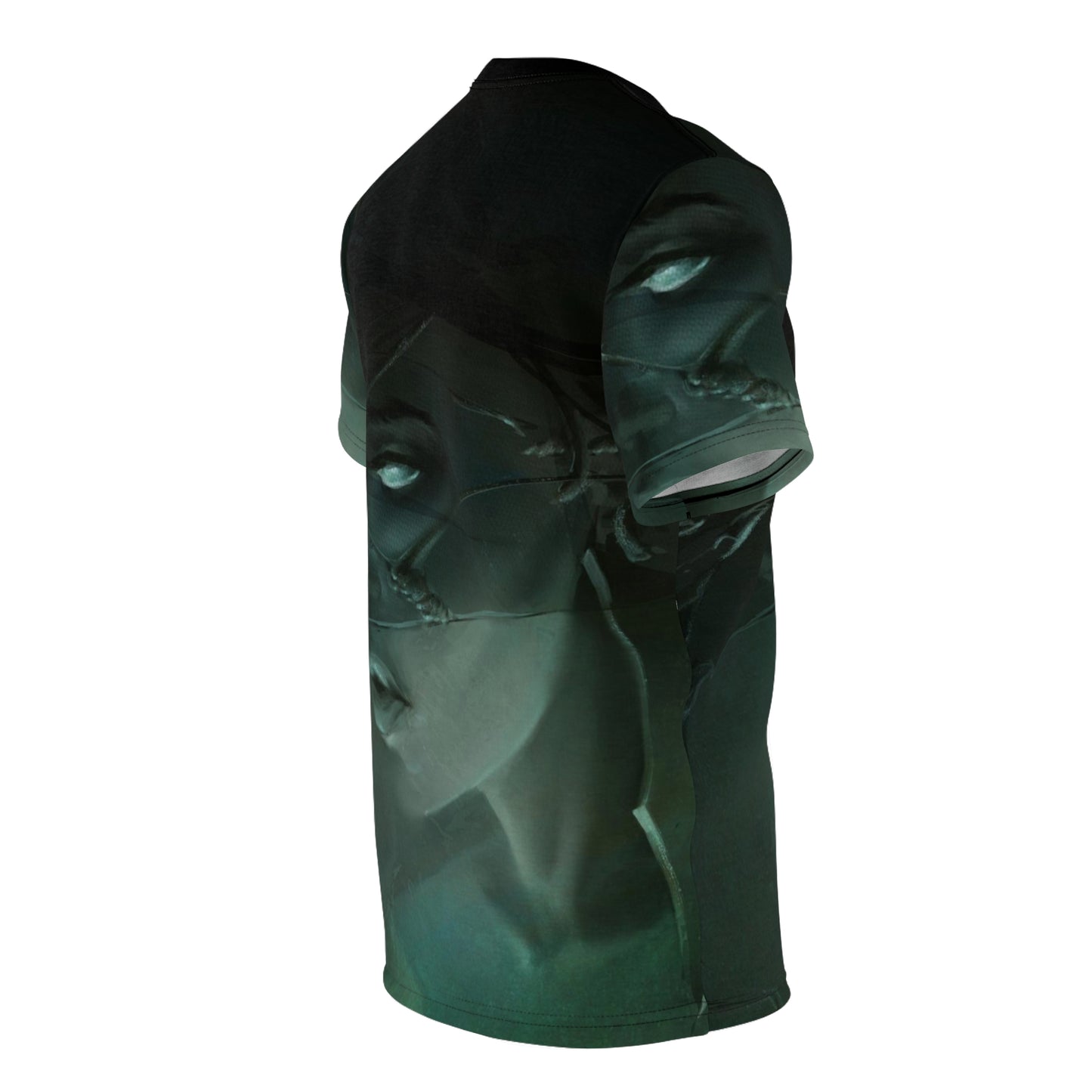 Evelyn the Mental Bearer Unisex Cut & Sew Tee (AOP)
