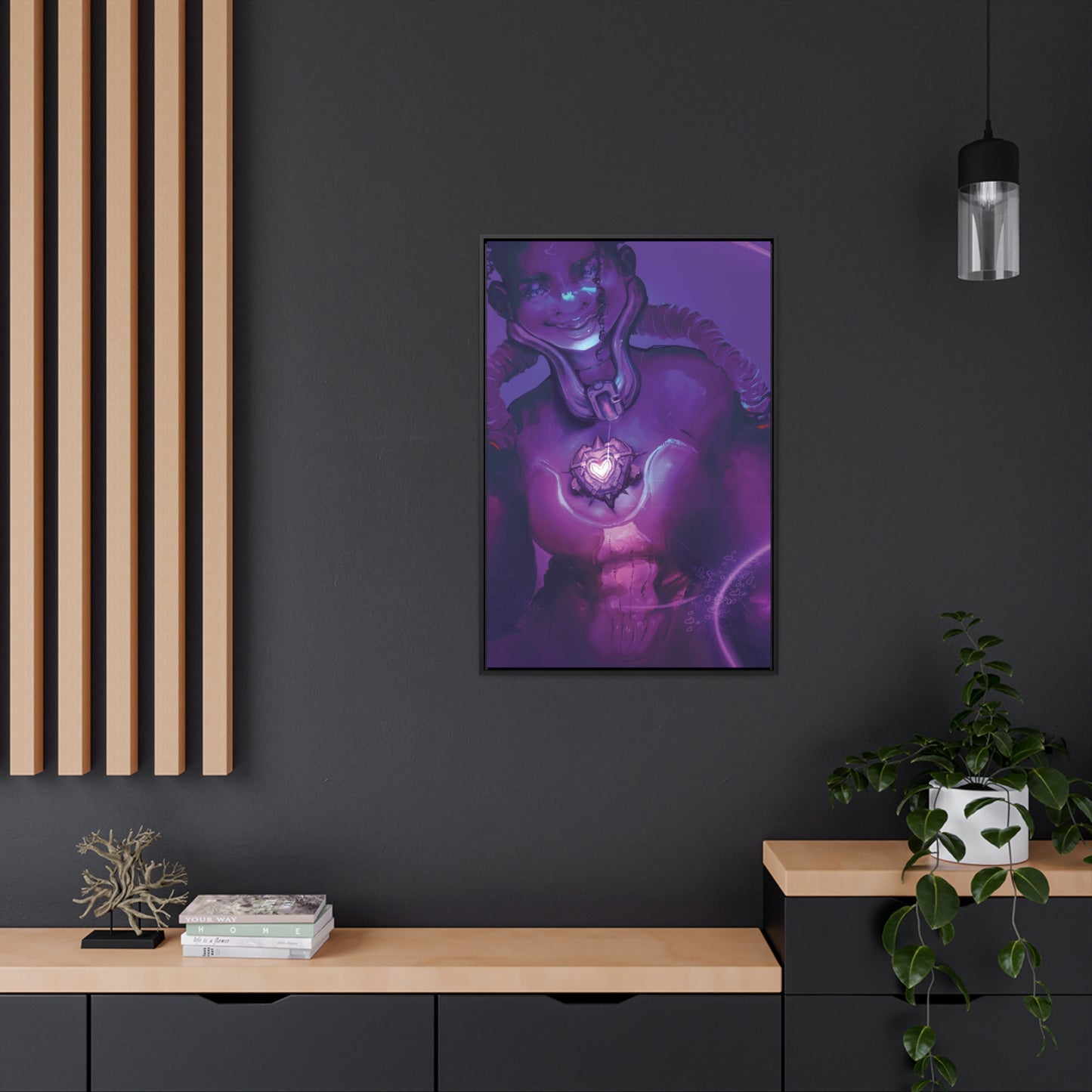 Lovetech(2).exe - Gallery Canvas Wraps, Vertical Frame