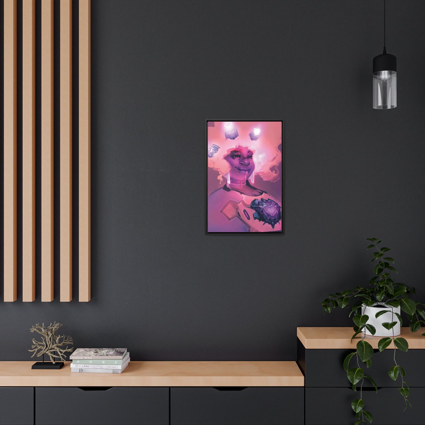 Lovetech(3).exe - Gallery Canvas Wraps, Vertical Frame