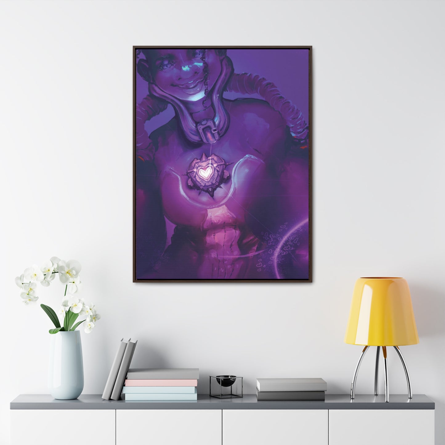 Lovetech(2).exe - Gallery Canvas Wraps, Vertical Frame