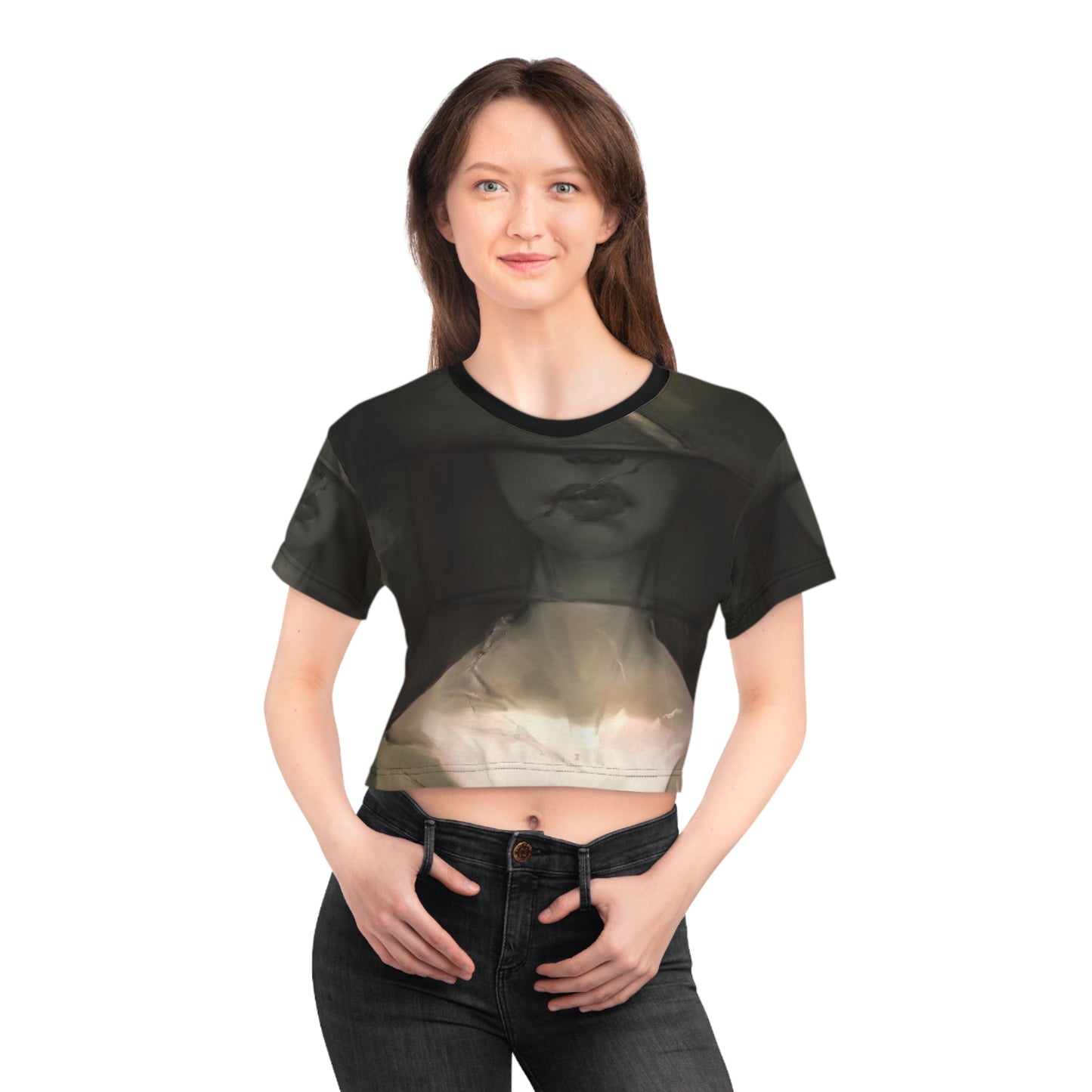 The War Bearers - Bearer of the Blade Bearer Crop Tee (AOP)