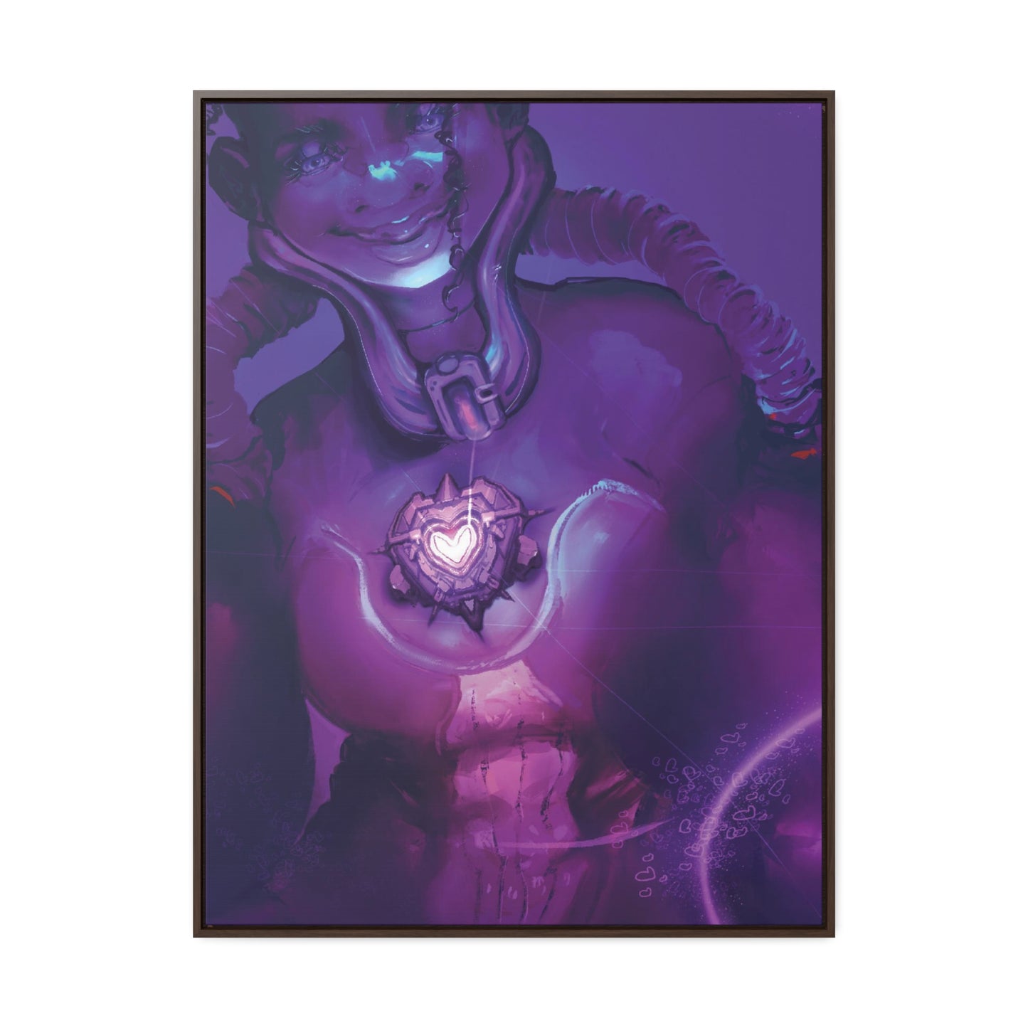 Lovetech(2).exe - Gallery Canvas Wraps, Vertical Frame