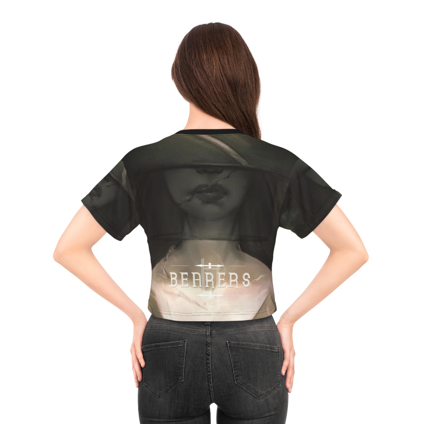 The War Bearers - Bearer of the Blade Bearer Crop Tee (AOP)
