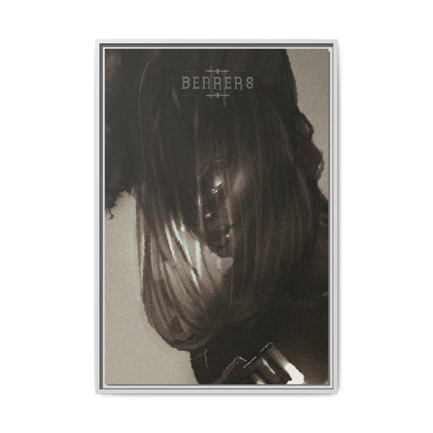 Adisa Harrow - The Mangled Bearer (Bust) Framed Canvas Art Print