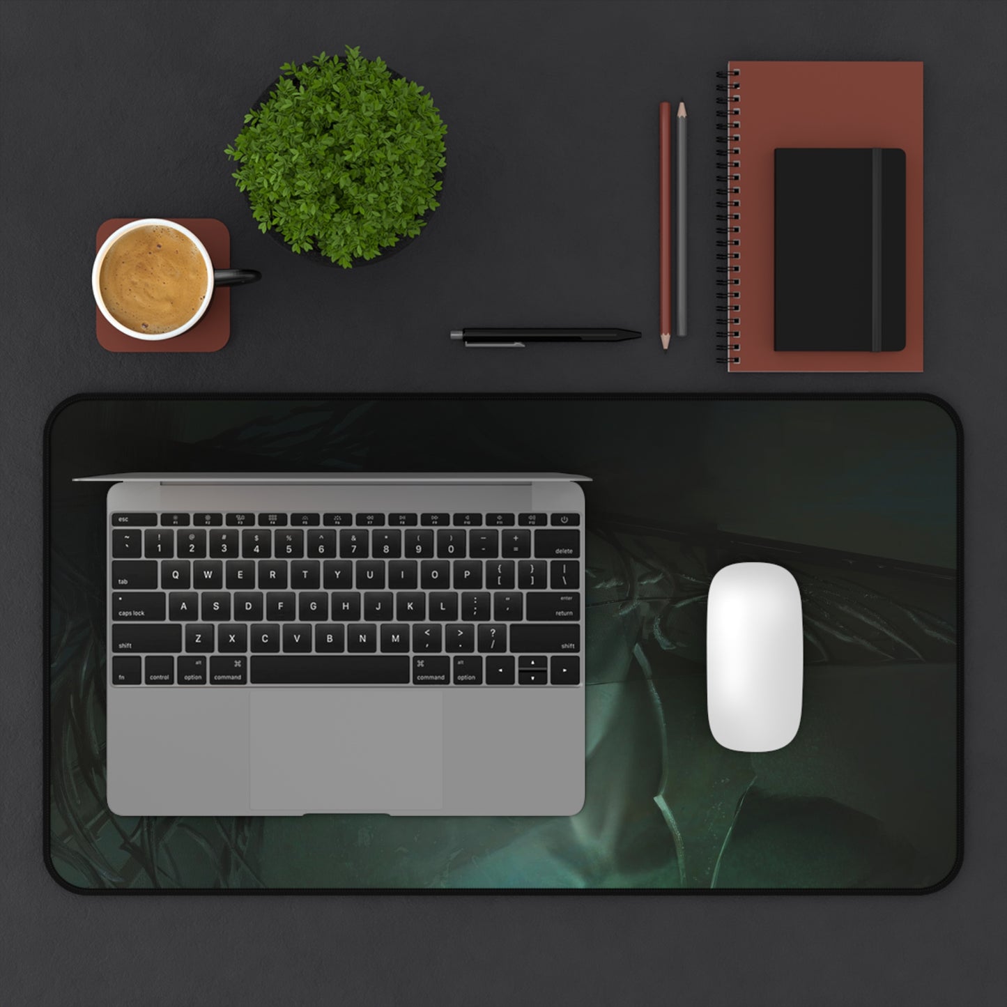 Evelyn the Mental Bearer Bearer Desk Mat