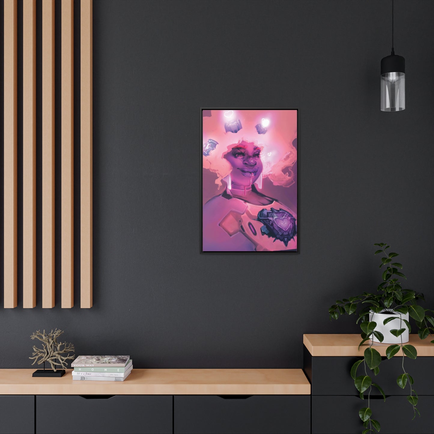 Lovetech(3).exe - Gallery Canvas Wraps, Vertical Frame