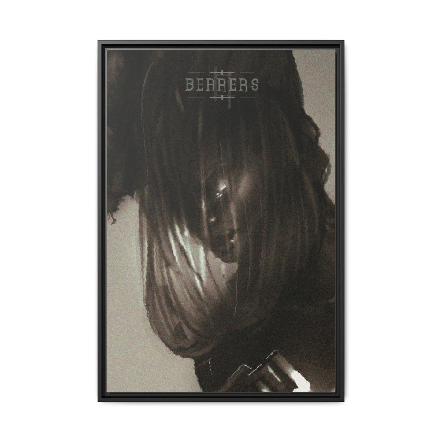 Adisa Harrow - The Mangled Bearer (Bust) Framed Canvas Art Print