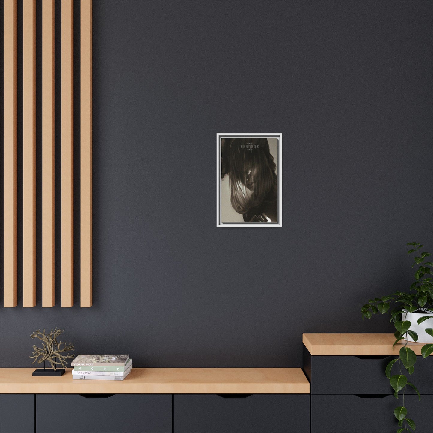 Adisa Harrow - The Mangled Bearer (Bust) Framed Canvas Art Print