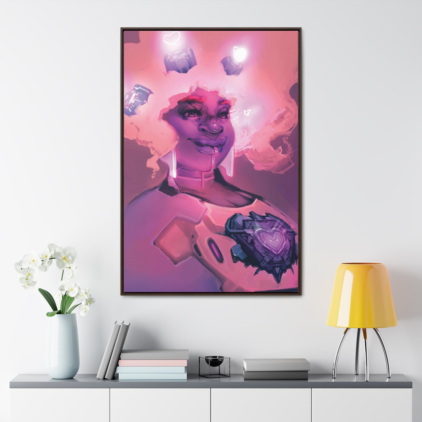 Lovetech(3).exe - Gallery Canvas Wraps, Vertical Frame