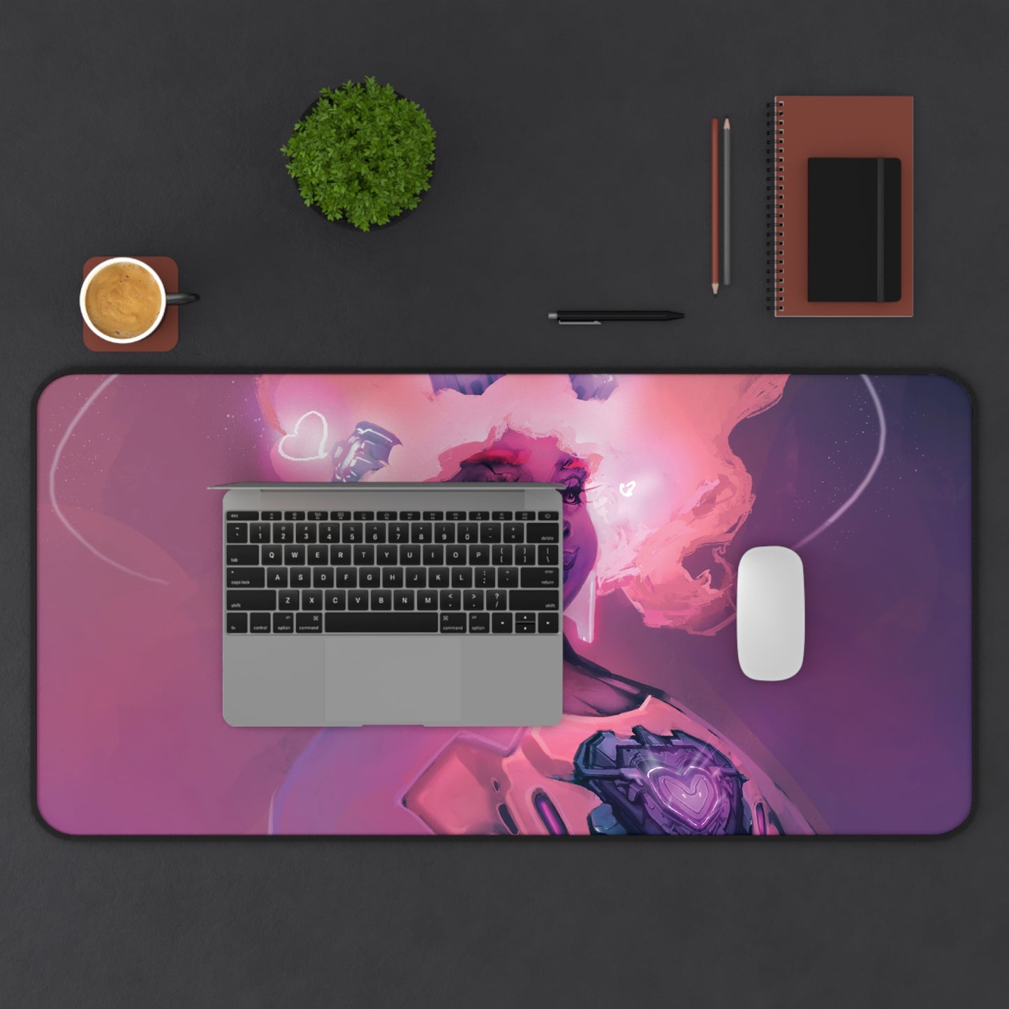 LoveTech(3).exe Desk Mat