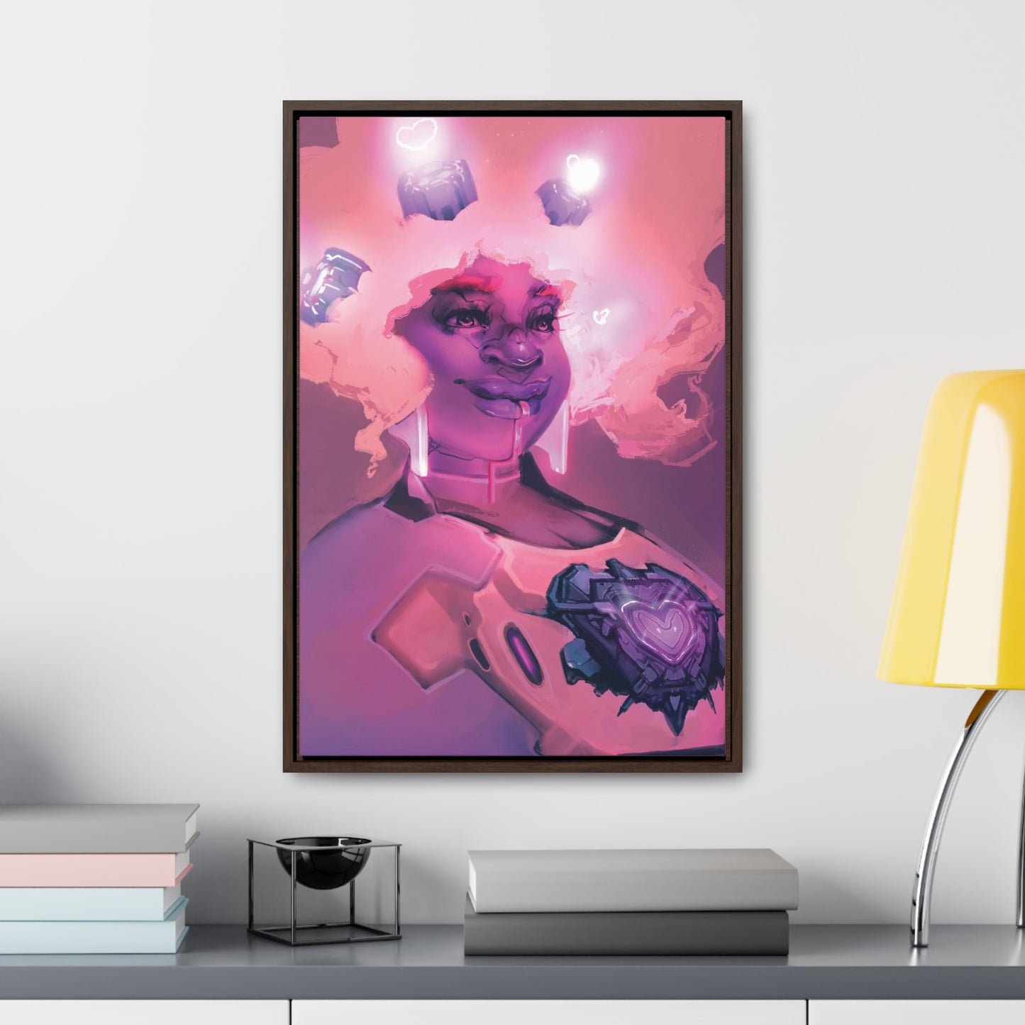 Lovetech(3).exe - Gallery Canvas Wraps, Vertical Frame