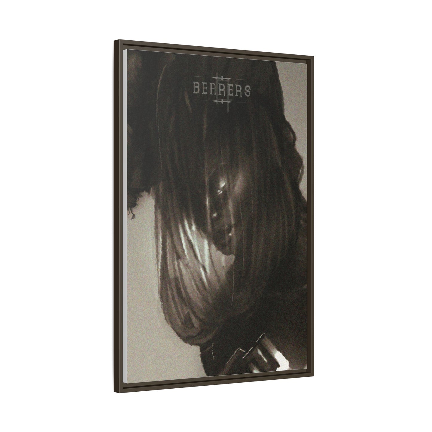 Adisa Harrow - The Mangled Bearer (Bust) Framed Canvas Art Print