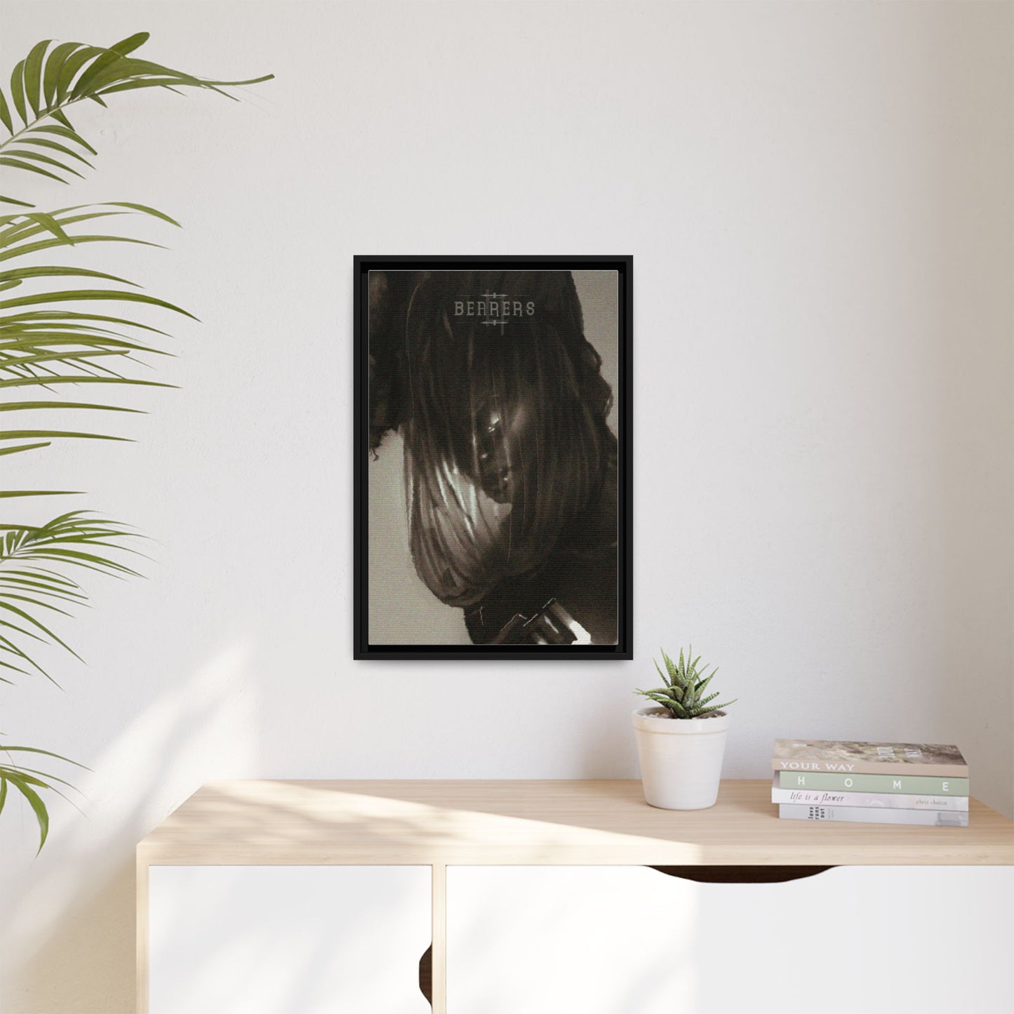 Adisa Harrow - The Mangled Bearer (Bust) Framed Canvas Art Print