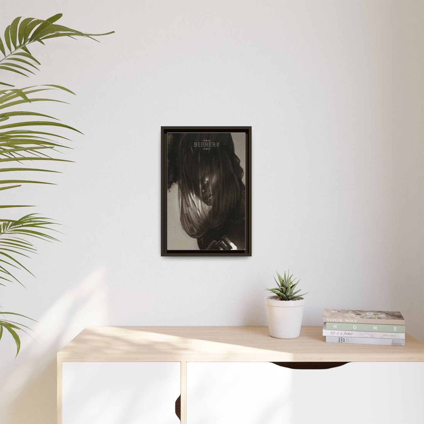 Adisa Harrow - The Mangled Bearer (Bust) Framed Canvas Art Print