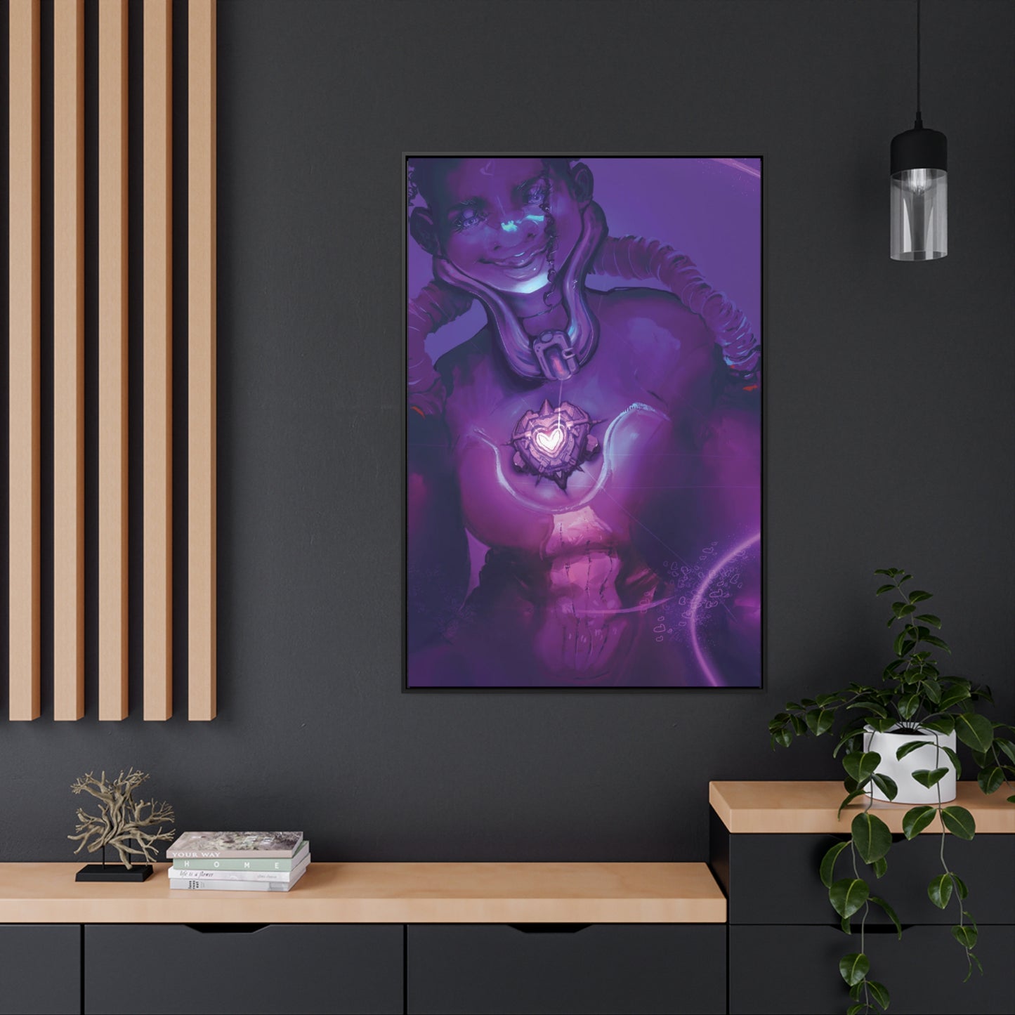 Lovetech(2).exe - Gallery Canvas Wraps, Vertical Frame