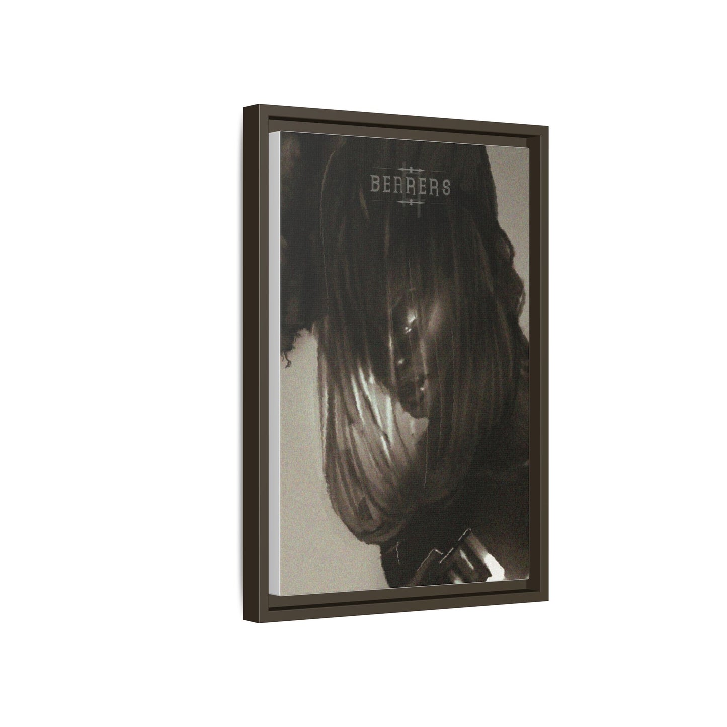 Adisa Harrow - The Mangled Bearer (Bust) Framed Canvas Art Print