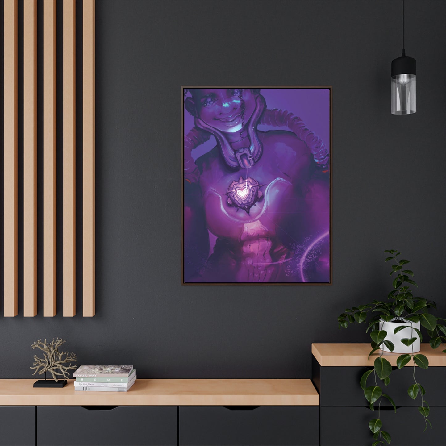 Lovetech(2).exe - Gallery Canvas Wraps, Vertical Frame