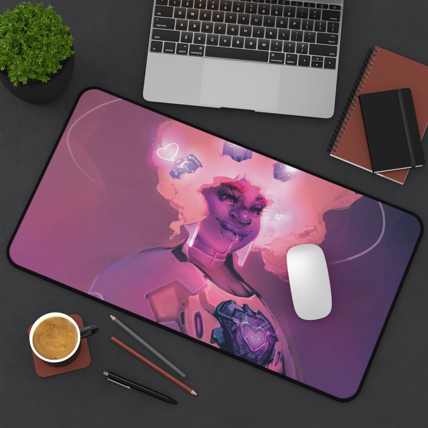 LoveTech(3).exe Desk Mat
