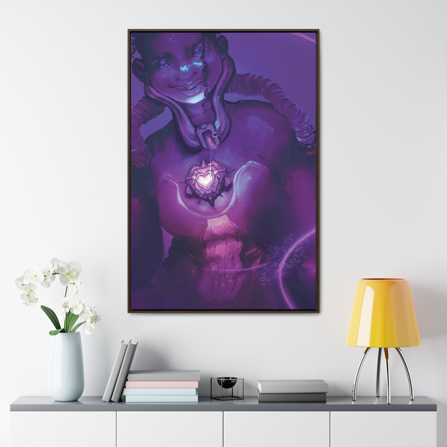 Lovetech(2).exe - Gallery Canvas Wraps, Vertical Frame