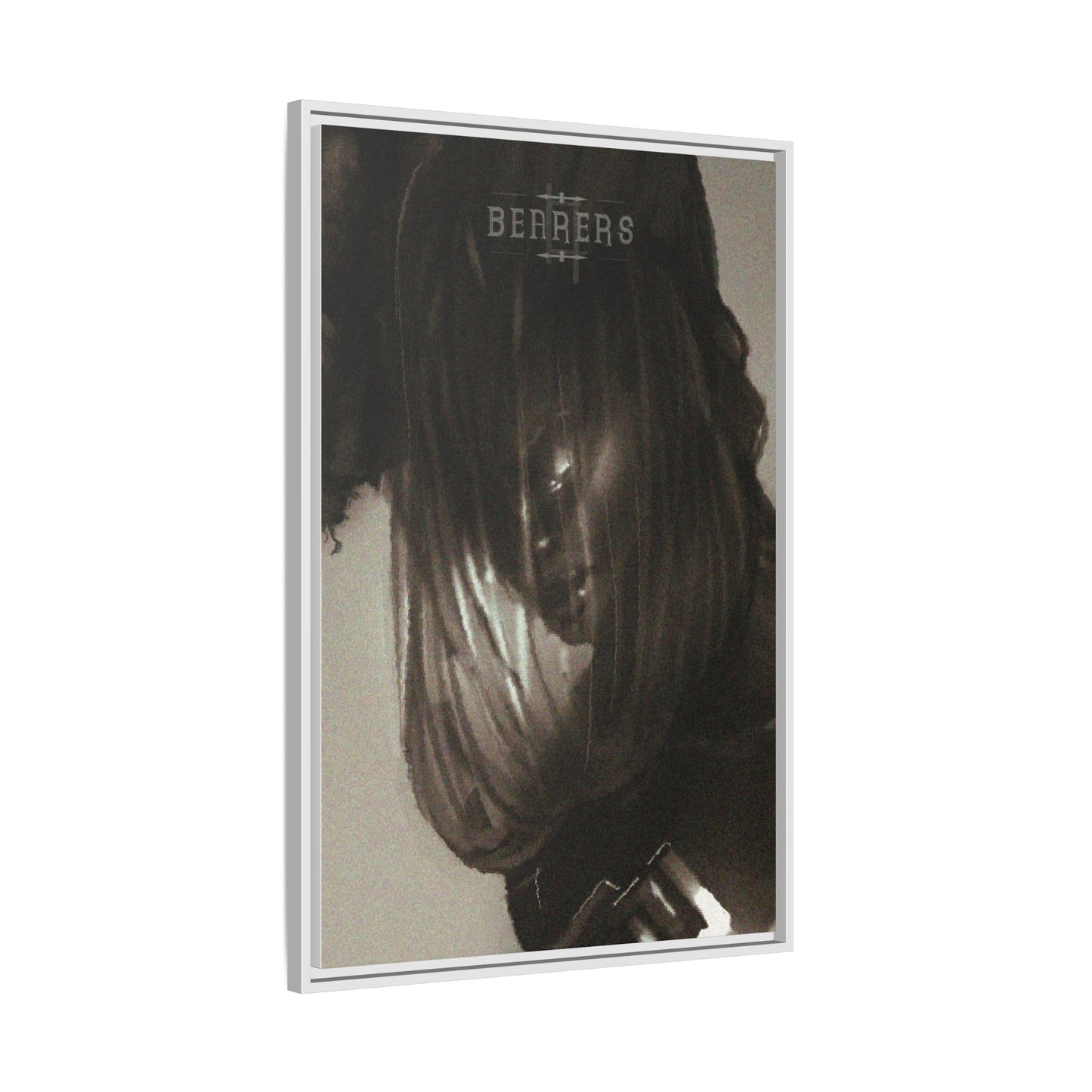 Adisa Harrow - The Mangled Bearer (Bust) Framed Canvas Art Print