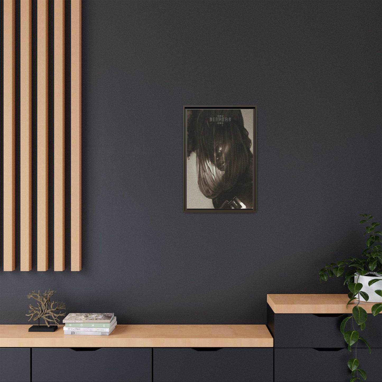 Adisa Harrow - The Mangled Bearer (Bust) Framed Canvas Art Print