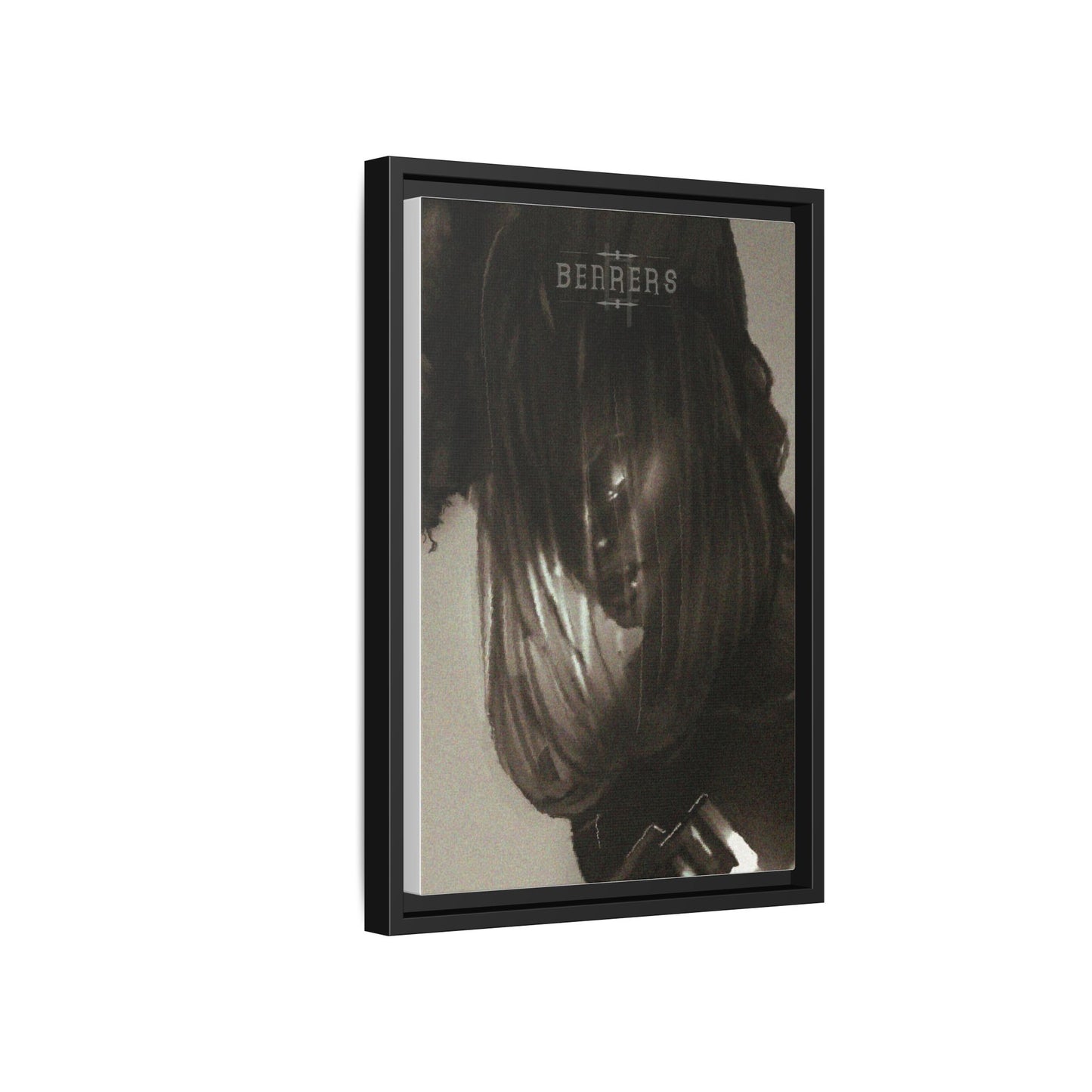 Adisa Harrow - The Mangled Bearer (Bust) Framed Canvas Art Print