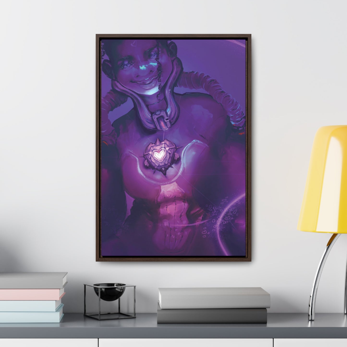 Lovetech(2).exe - Gallery Canvas Wraps, Vertical Frame