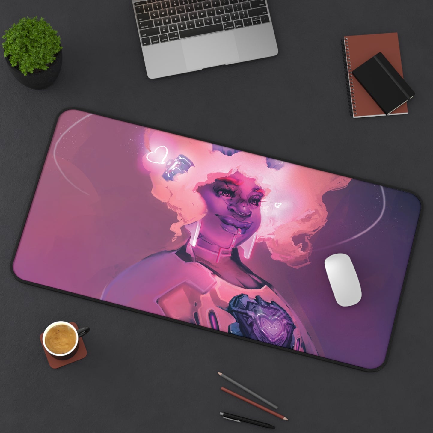 LoveTech(3).exe Desk Mat