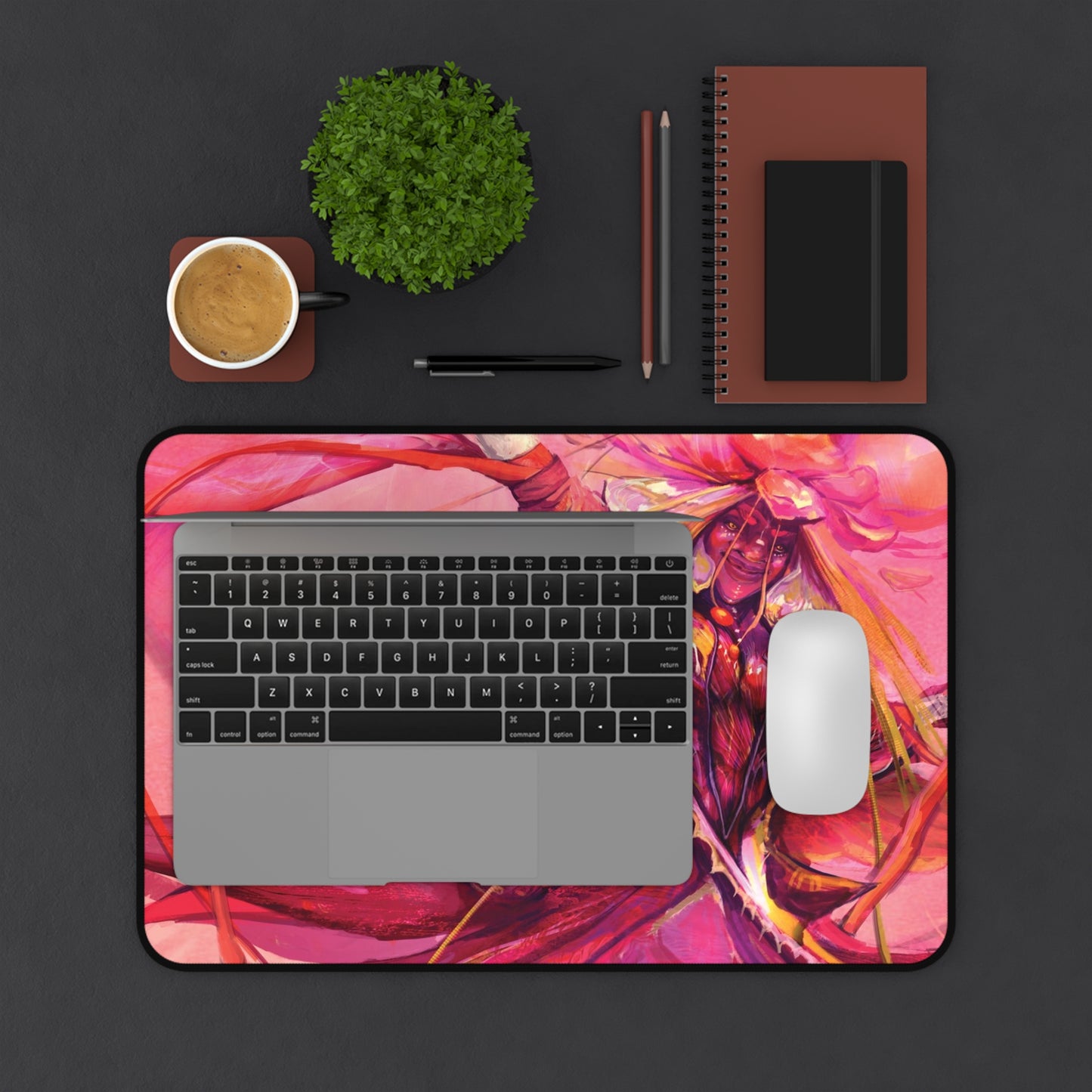 Patale the Flourescence Magistrate Desk Mat