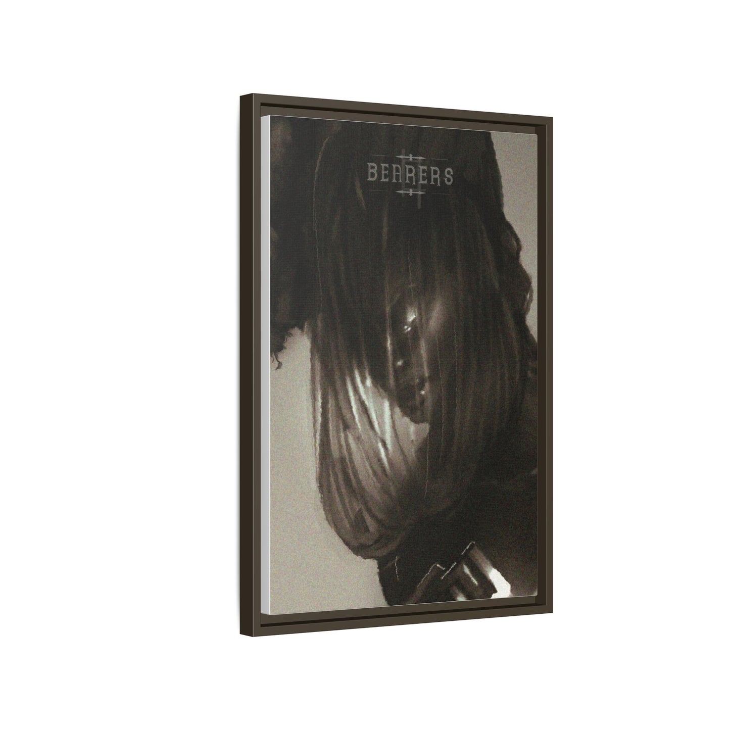 Adisa Harrow - The Mangled Bearer (Bust) Framed Canvas Art Print
