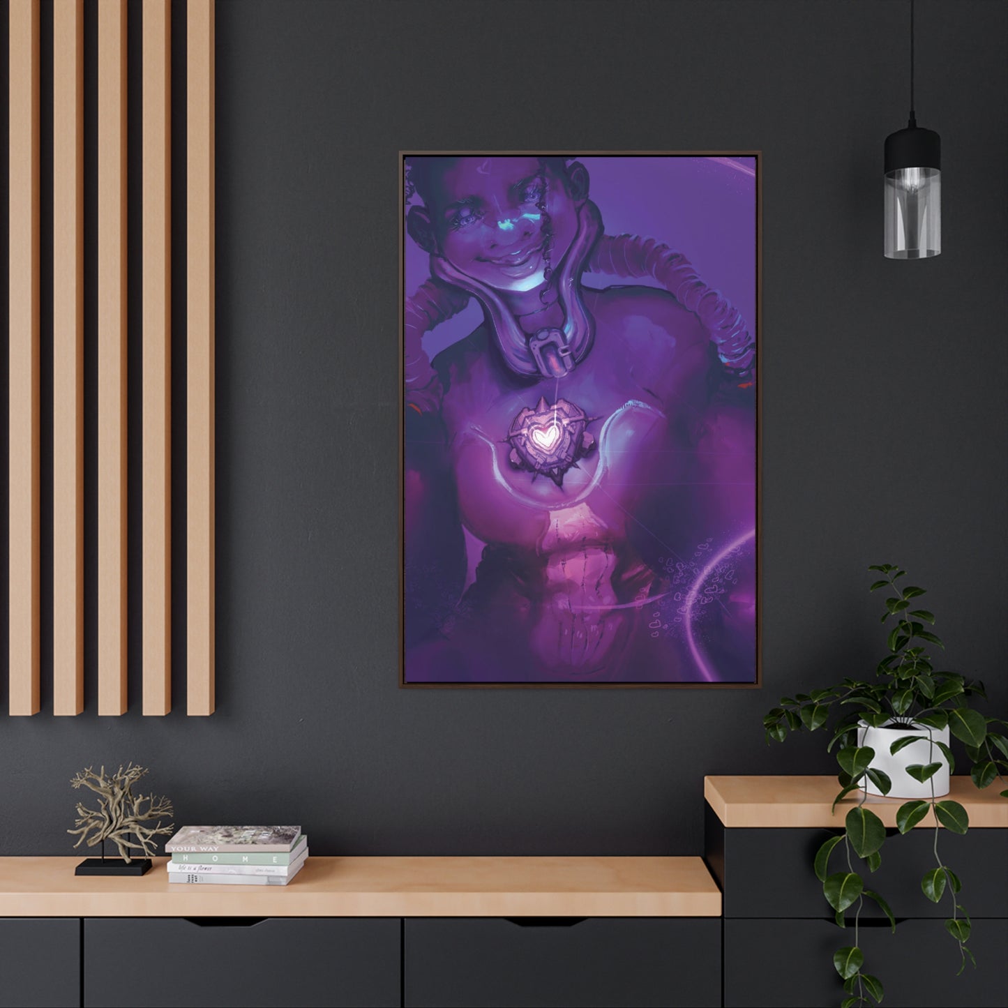Lovetech(2).exe - Gallery Canvas Wraps, Vertical Frame