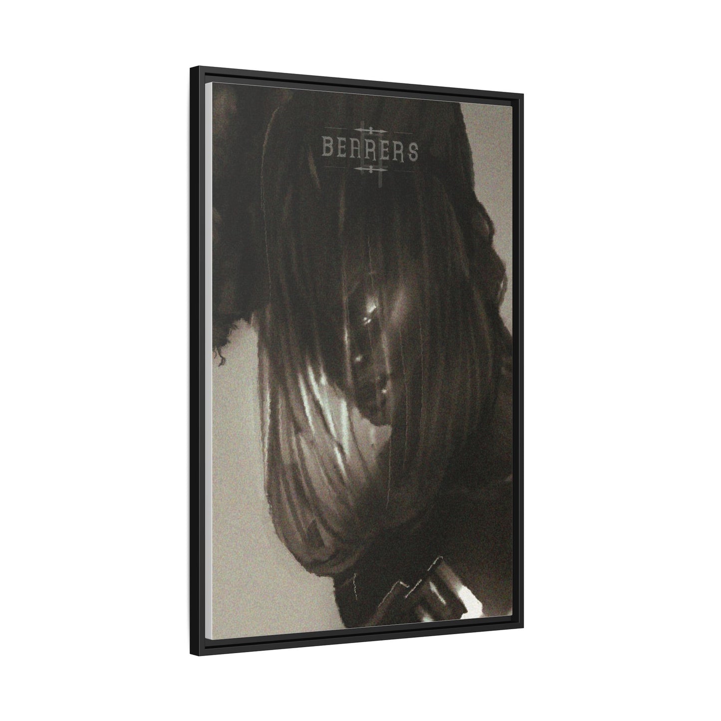 Adisa Harrow - The Mangled Bearer (Bust) Framed Canvas Art Print