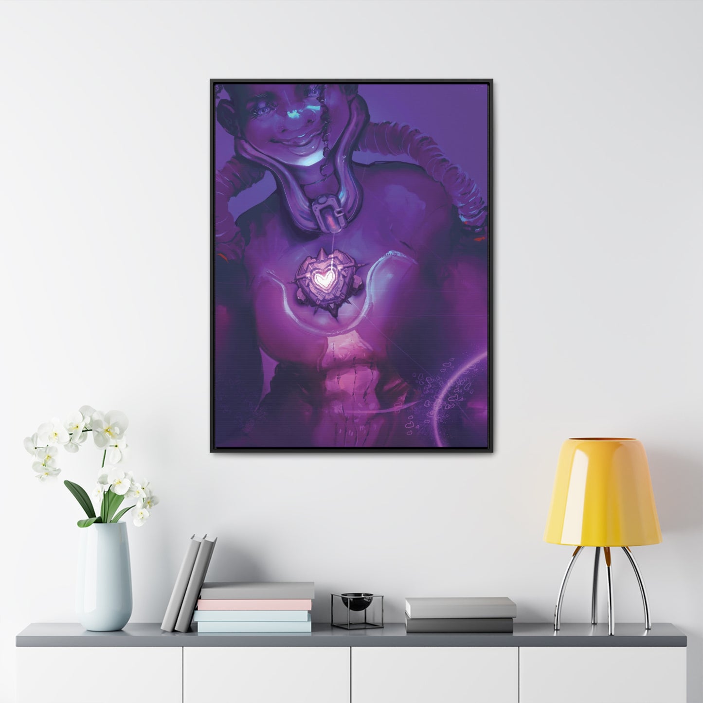Lovetech(2).exe - Gallery Canvas Wraps, Vertical Frame