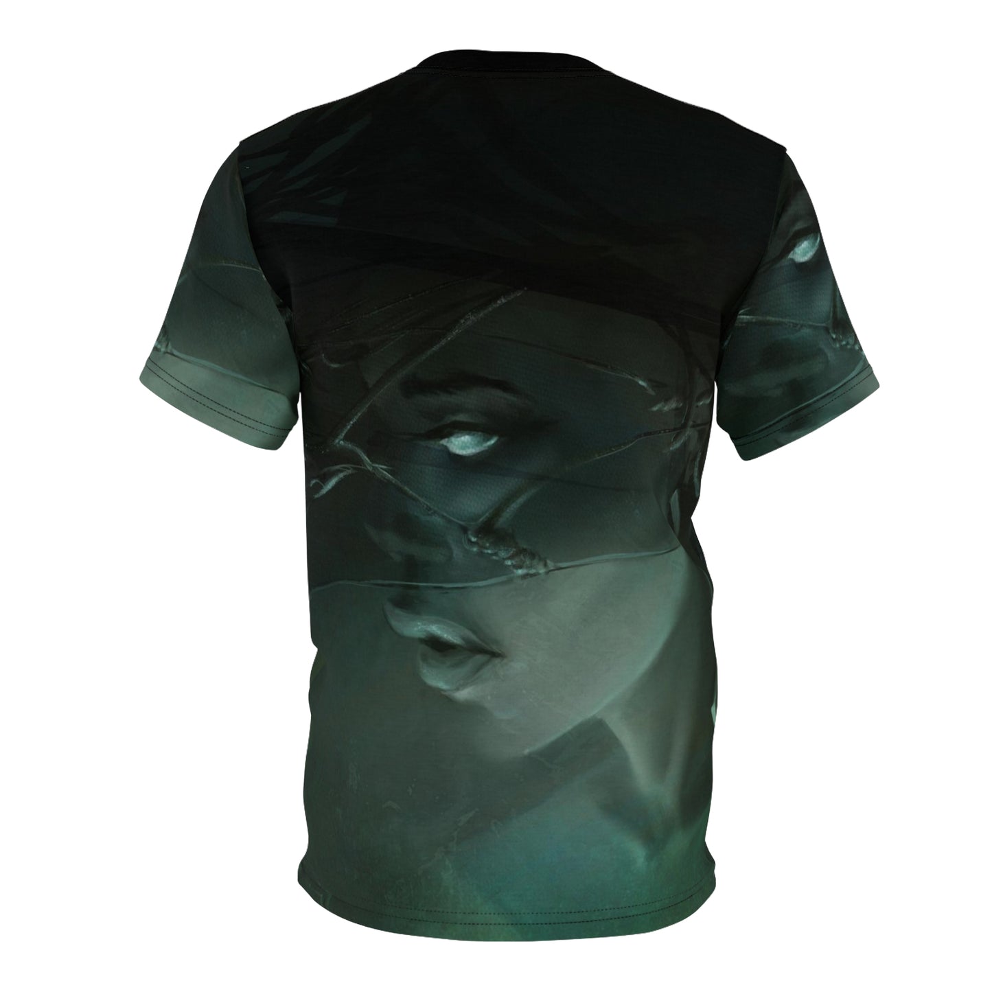 Evelyn the Mental Bearer Unisex Cut & Sew Tee (AOP)