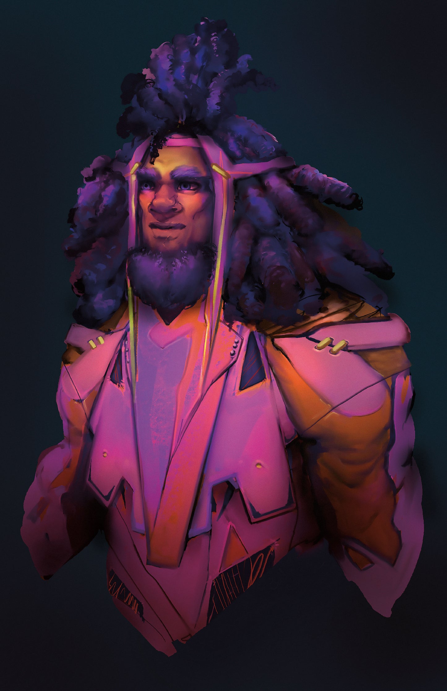 THE DWARVEN COURT - The Dwarven Knave 11"x17"