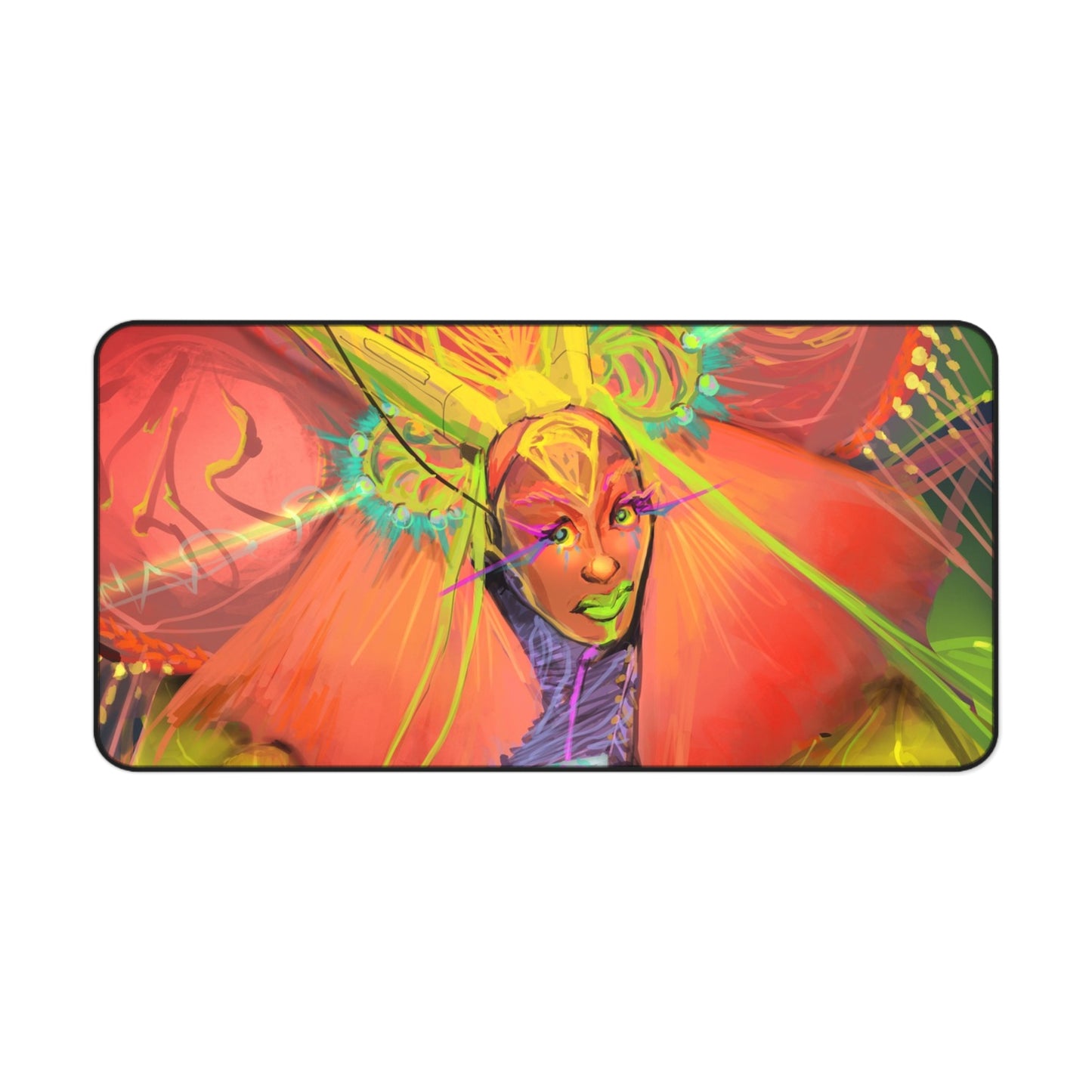 Cyber Fae Bae Desk Mat
