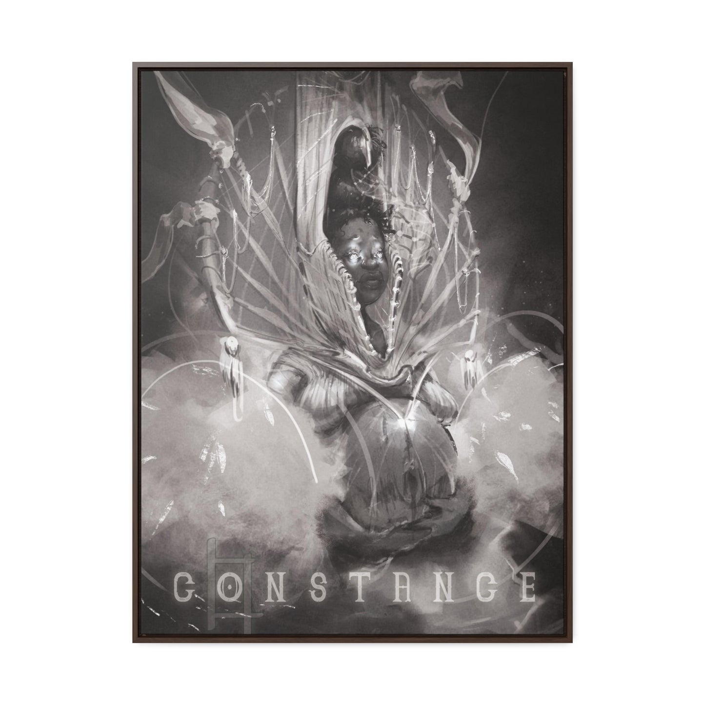 Constance the Mother Bearer Cover - Gallery Canvas Wraps, Vertical Frame