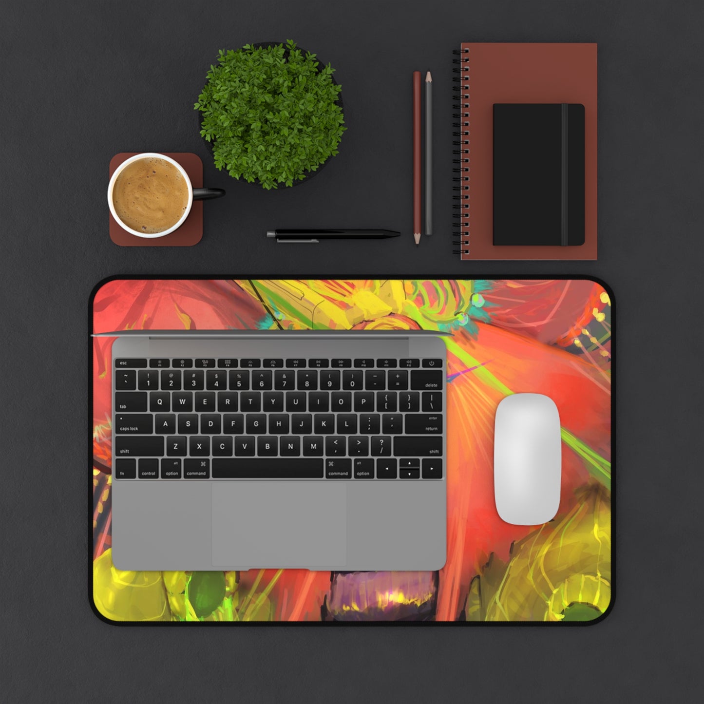 Cyber Fae Bae Desk Mat