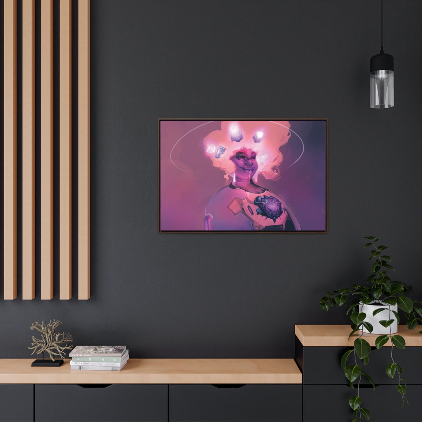 Lovetech(3).exe - Gallery Canvas Wraps, Horizontal Frame