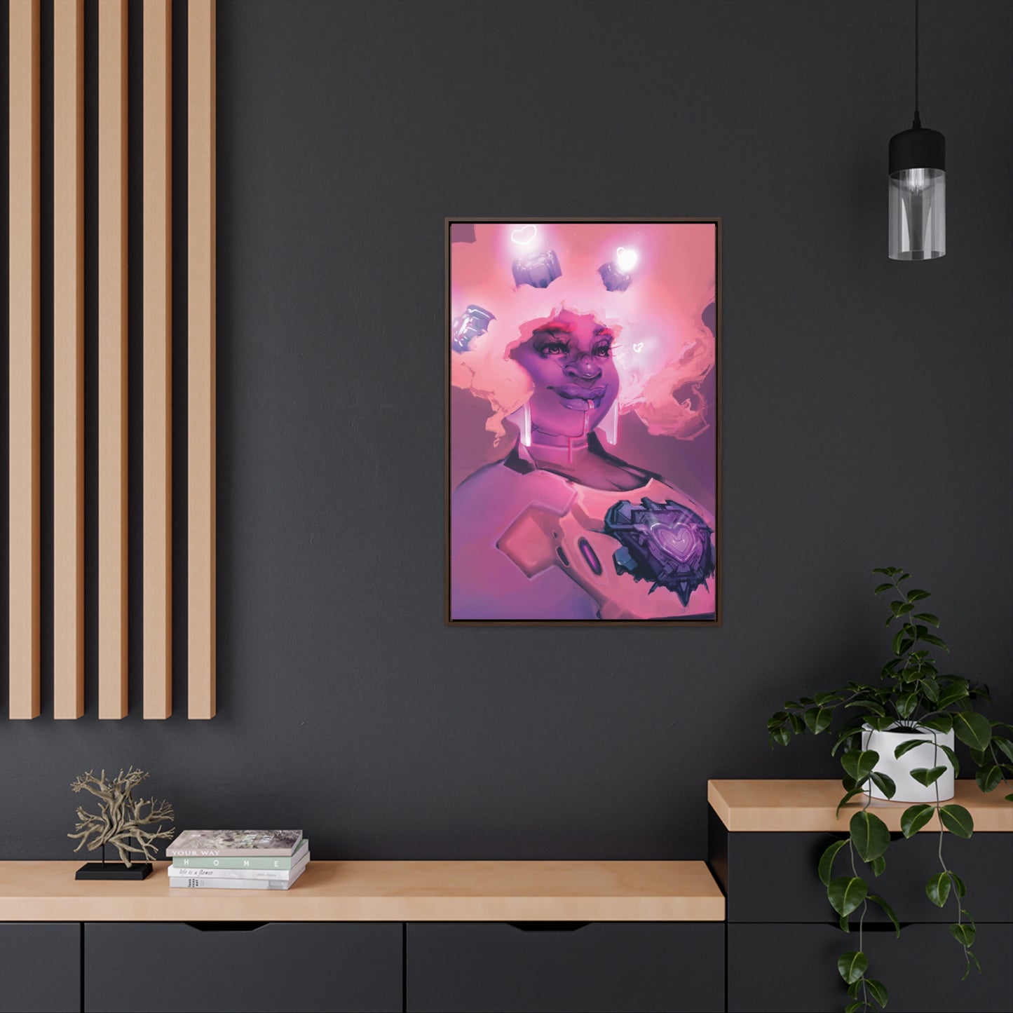 Lovetech(3).exe - Gallery Canvas Wraps, Vertical Frame