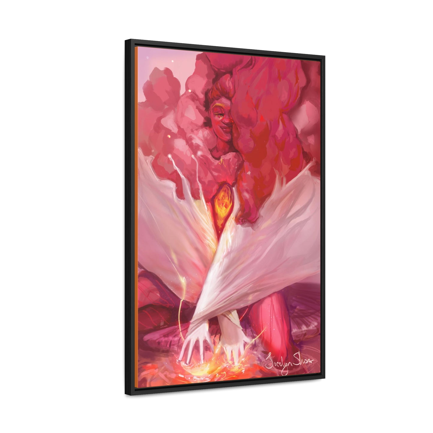 In Bloom: Pollinating - Gallery Canvas Wraps, Vertical Frame