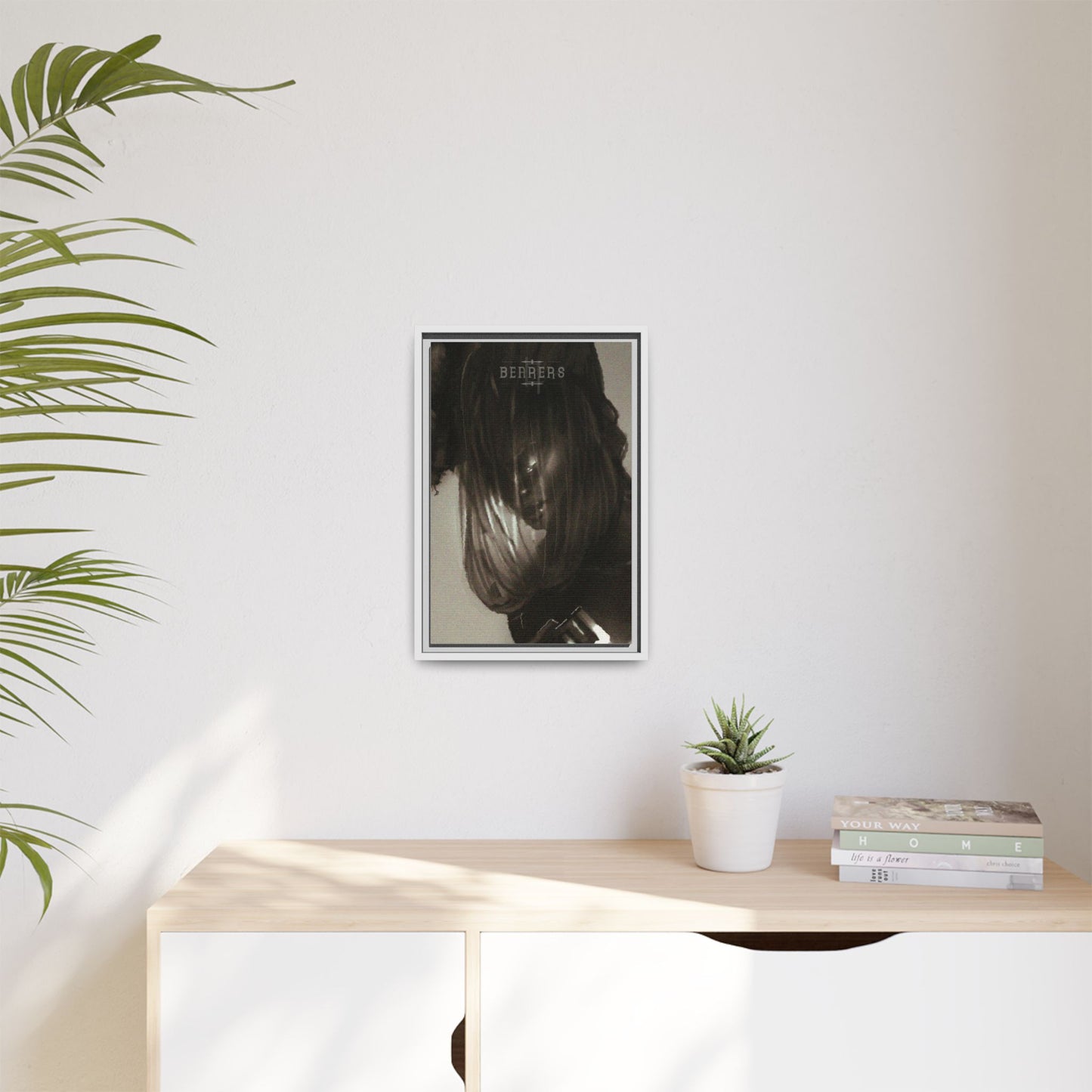 Adisa Harrow - The Mangled Bearer (Bust) Framed Canvas Art Print