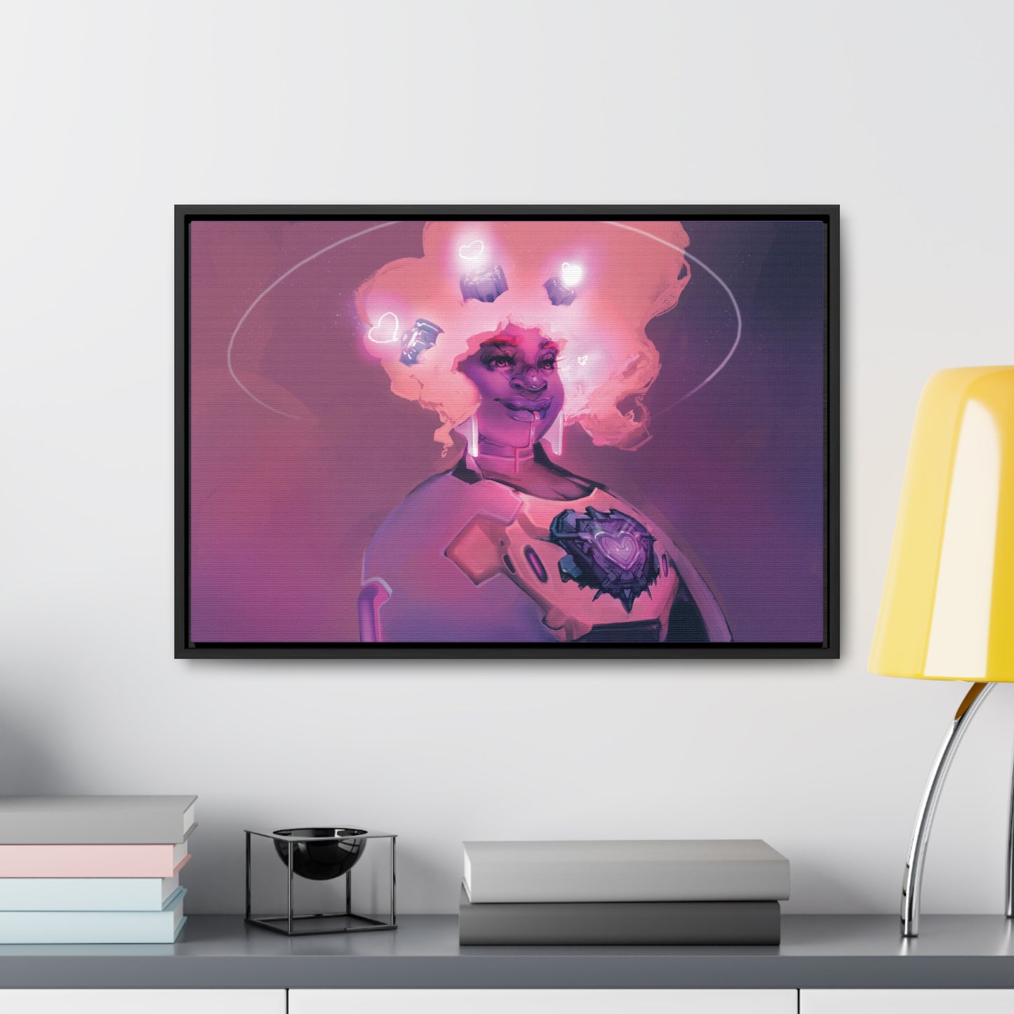 Lovetech(3).exe - Gallery Canvas Wraps, Horizontal Frame