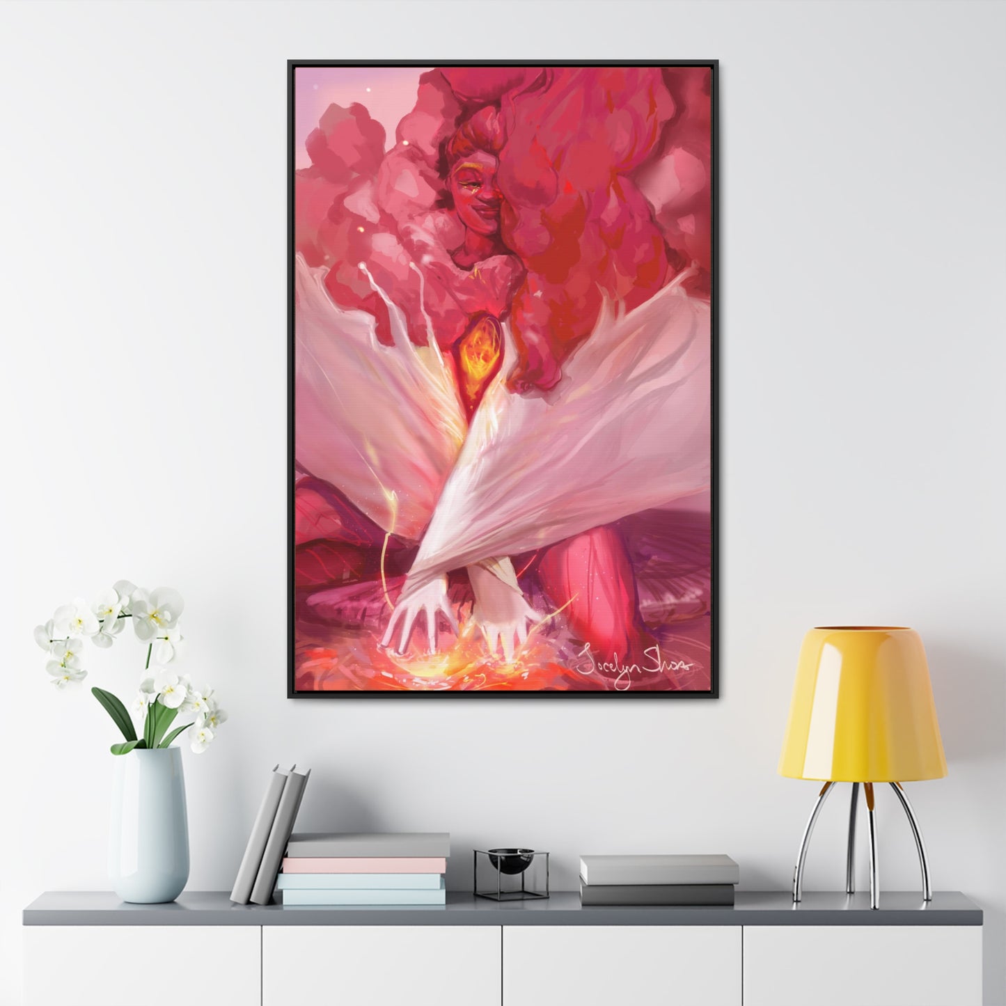 In Bloom: Pollinating - Gallery Canvas Wraps, Vertical Frame