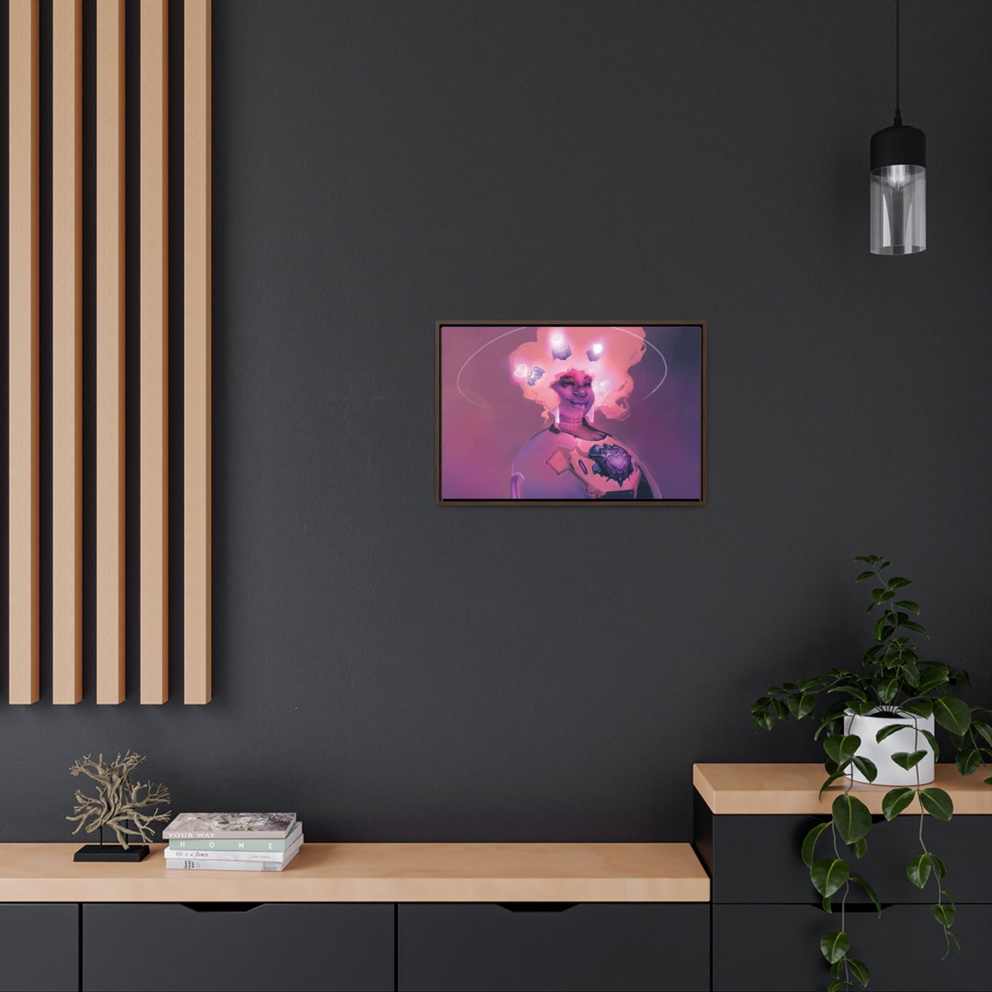 Lovetech(3).exe - Gallery Canvas Wraps, Horizontal Frame