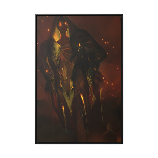 BEARERS - Khadija the Flame Bearer - Gallery Canvas Wraps, Vertical Frame