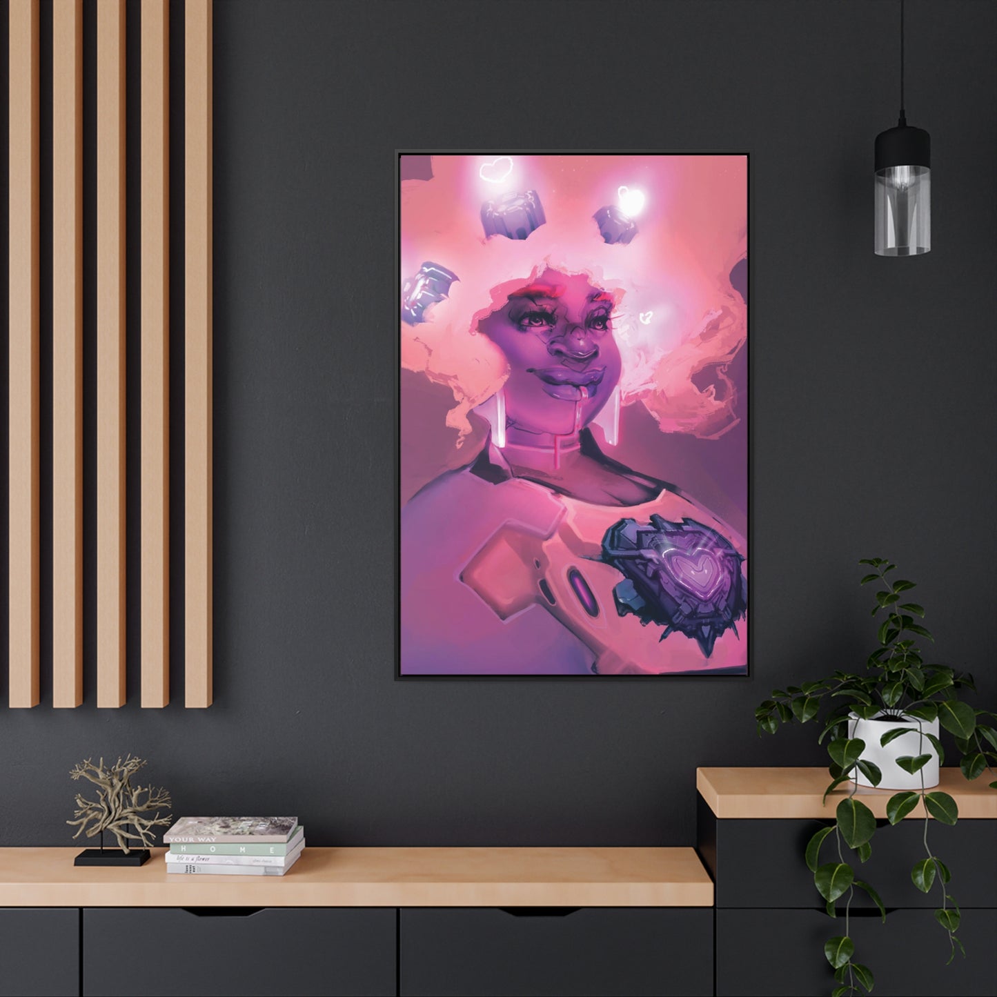 Lovetech(3).exe - Gallery Canvas Wraps, Vertical Frame