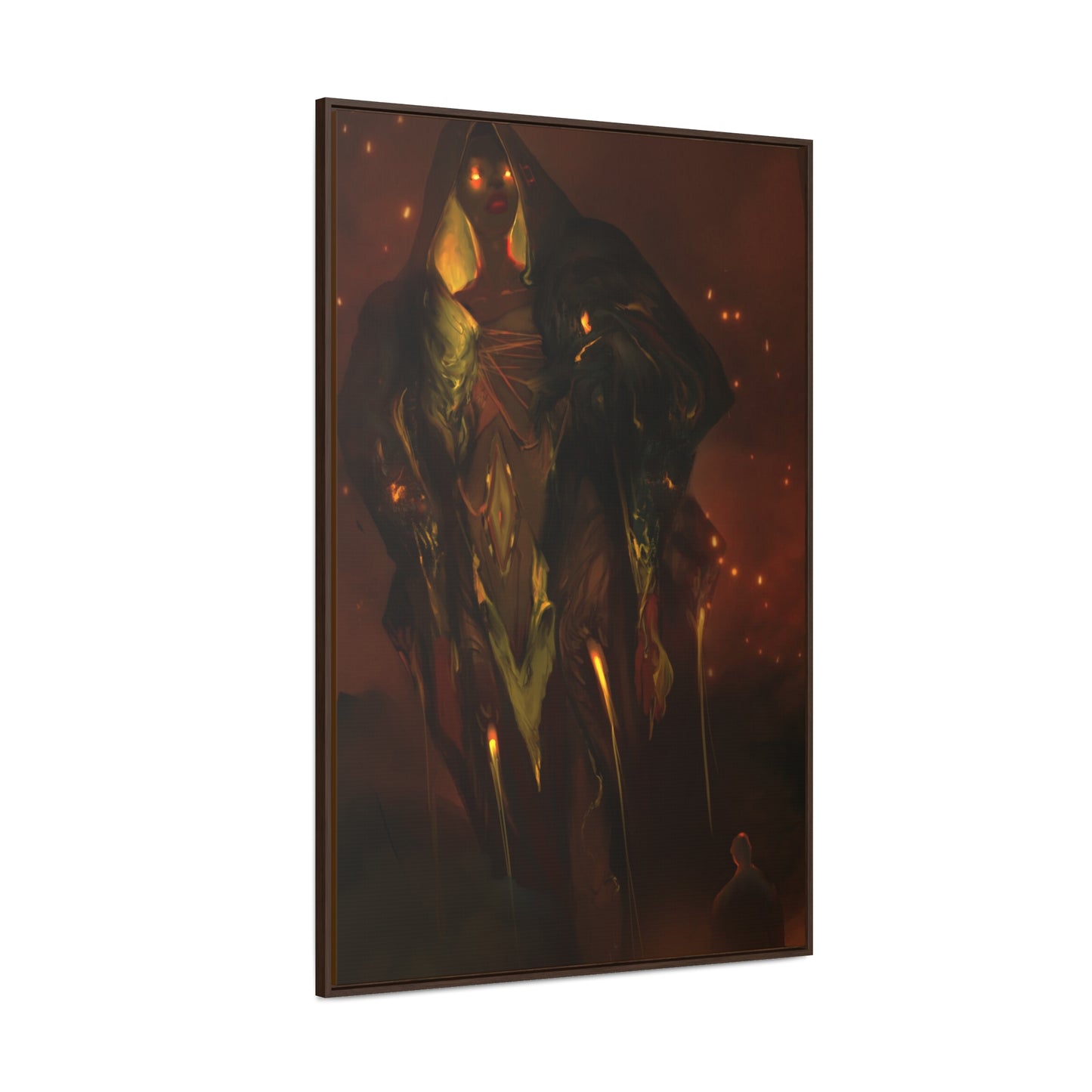 BEARERS - Khadija the Flame Bearer - Gallery Canvas Wraps, Vertical Frame