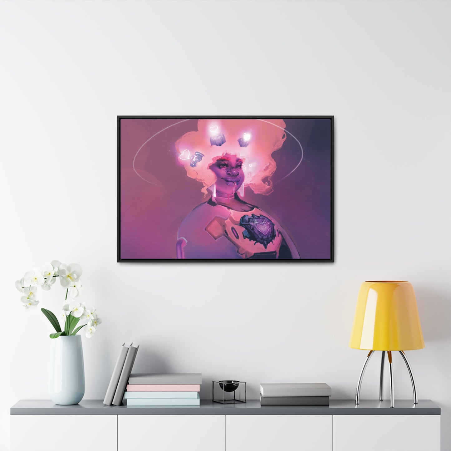 Lovetech(3).exe - Gallery Canvas Wraps, Horizontal Frame